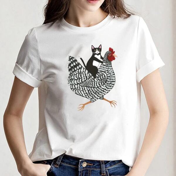 Cluckin' Cat T-shirt