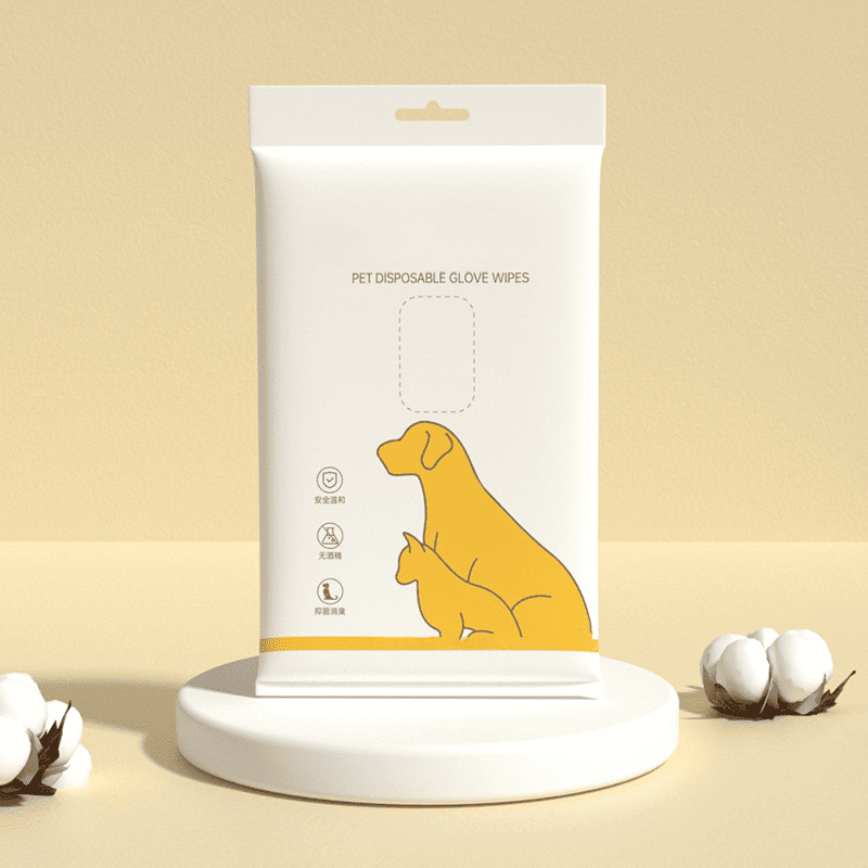 🐾 Loving Pet Glove Wipes: Safe Clean 🌿