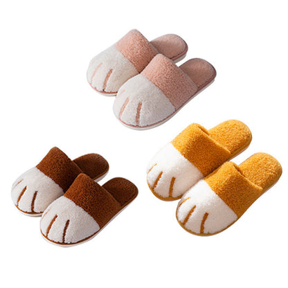 ⚡Clearance sale - Fluffy Cat Paw Slippers🔥