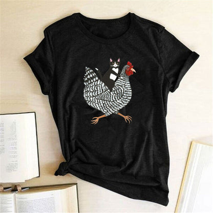 Cluckin' Cat T-shirt