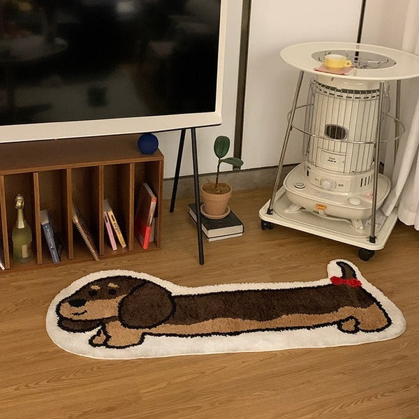 🎉Hot Sale 40%off- 💖Purr-fectly Cozy Cat and Dog Shaped Rug✨