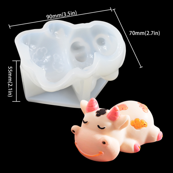 💖Buy More Save More - 🍮Silicone Animal Shaped Pudding Mold🍰