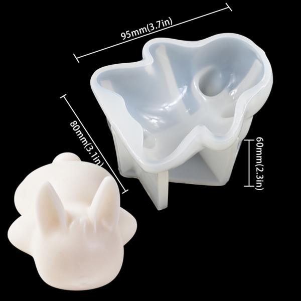 💖Buy More Save More - 🍮Silicone Animal Shaped Pudding Mold🍰