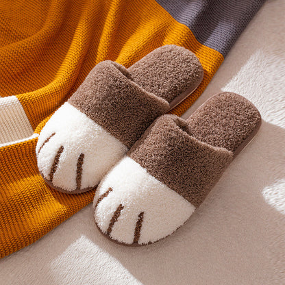 ⚡Clearance sale - Fluffy Cat Paw Slippers🔥