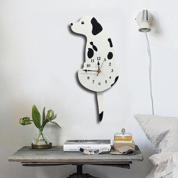 🐾Wagging Tail Dog Clock💝