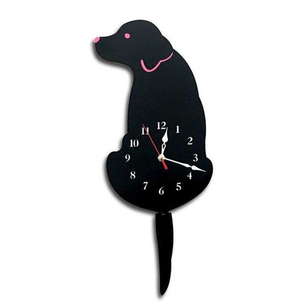 🐾Wagging Tail Dog Clock💝