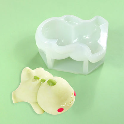 💖Buy More Save More - 🍮Silicone Animal Shaped Pudding Mold🍰