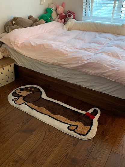 🎉Hot Sale 40%off- 💖Purr-fectly Cozy Cat and Dog Shaped Rug✨