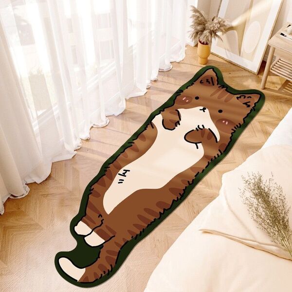 🎉Hot Sale 40%off- 💖Purr-fectly Cozy Cat and Dog Shaped Rug✨