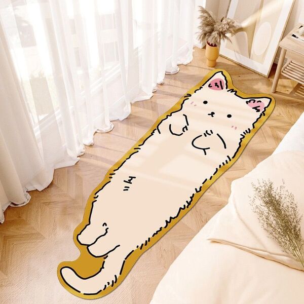 🎉Hot Sale 40%off- 💖Purr-fectly Cozy Cat and Dog Shaped Rug✨