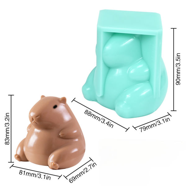 💖Buy More Save More - 🍮Silicone Animal Shaped Pudding Mold🍰